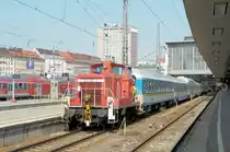 363 036 am 02.07.10 in M�nchen Hbf