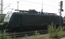 E189 095 steht am 7.8.10 in M�nchengladbach Hbf