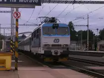 BR 151 027-0 mit EC f�hrt am 31.07.2010 durch Zabreh na Morave