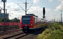425 276 als S6 nach Celle f�hrt am 14.08.10 in den Hbf Hannover ein.