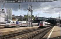 ICE und ICN in Z�rich HB (30.07.2010)