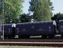 Shimmns_31811777172-5 von Express-Interfracht (ein Unternehmen der RCA) ist einer von 19 Wagen welche in St.Martin/Innkreis hinterstellt, und nun mit G68807 wieder abgef�hrt wurden;100825
