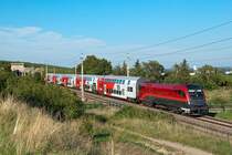 1116 229 war am 26.08.2010 unter anderem auf der S�dbahn unterwegs. D�rfte der R 2349 gewesen sein, welcher hier zwischen Gumpoldskirchen und Pfaffst�tten kurz nach dem Busserltunnel abgelichtet werden konnte.