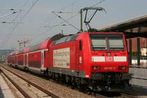 146 110 am 10.09.09 in Eimeldingen mit RB nach Offenburg.
