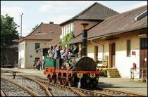 Der Adler macht F�hrerstandsmitfahrten in Gostenhof am 21.08.2010. 
