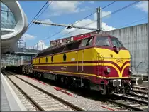 F�r alle Diesellokfans, denen die Lok besser gef�llt, als der neue Bahnhof Belval-Universit�, ist auf diesem Bild die 1817 besser zu sehen. 06.08.10 (Jeanny)