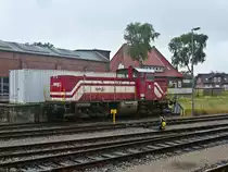 Tag 2: 209 101-5 der neg steht während unseres Aufenthaltes kurz vor der Weiterfahrt nach Westerland (Sylt) in Niebüll.