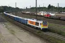 Locon 401 am 03.09.2010 auf dem G�terumgehungsgleis im Seelzer Rbf.