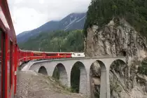 Die 643 im die n�he von Filisur beim Landwasserviadukt