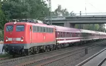 110 243 mit D-Zug am 5.9.10 in D�sseldorf-Angermund