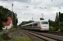 402 013-7  Nauen  als ICE *** bei der Durchfahrt Langwedel gen s�den 17.8.10