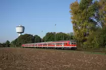 RE 13 auf dem Weg nach Viersen. D�lken 09.10.09.