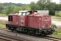 KubeCon 11 auf dem Weg zum Eberswalder Hafen, hier am Anschlu� zur Industriebahn Eberswalde 01.09.2010