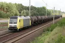 ER 20-002 mit Kesselwagen Richtung Berlin am 01.09.2010, Eberswalde