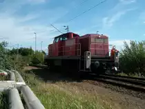 290 524 unterwegs am 09.August 2010 in Mukran.