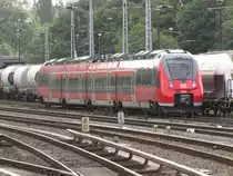 Die Bahn f�hrt derzeit in Berlin Probefahrten mit BR 442 durch ,hier am 16.09.2010 in Berlin Gfb