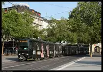 Wagen 6144 am 22. August 2010 auf dem Bahnhofsvorplatz.
