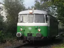 VT23 ein MAN Schienenbus der RSE am 10.9.10 in P�tzchen.