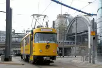 Schleifwagen 201 002 am 29.05.10 am Hbf/Dresden