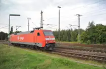 152 017-0 f�hrt am 13.09.2010 solo durch Lehrte.