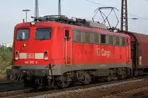 DB Cargo 140 012 am 11.9.10 in Duisburg-Bissingheim