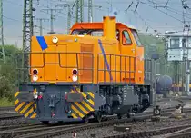 Eine MaK der Northrail als Ersatzlok auf einer Chemionleistung in Gremberg am 16.09.2010
