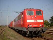 151 016-3 am 07.10.05 in Frankfurt(Oder).