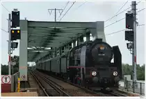 919.138 mit dem Sonderzug R14172 des  Nostalgie Rhein Express ; Hier in Wien/Praterkai, 19.9.2010.