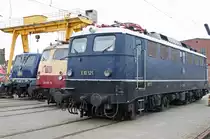 Die K�lner E10 121 steht mit 113 311-5 und 181 001-9 zum Jubil�um in Osnabr�ck am 19.09.2010