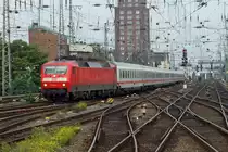 120 118-5 bei der Einfahrt in K�ln 19.9.2010