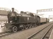 Mit der ehem. Schaaner Denkmalslok  der �BB,77.250(1927)ex.BB� 629.65 und 2 �BB Zweiachsern auf einer Extrafahrt nach Schruns/Montafon.Die Dampflok geh�rt der  F�rstlich Liechtensteinischen Eisenbahn Romantik Stiftung  Feldkirch 19.09.10