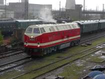 119 158 w�hrend der Lokparade auf dem Dampflokfest 2004 in Dresden