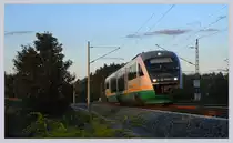  Vogtlandexpress  am Abend des 31.08.2010 bei Hohenleipisch