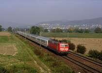 181 219 | EC 56 Frankfurt - Paris Ost | 08.10.05 | L�tzelsachsen