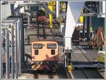 Tm und Bm 4/4 in Basel Auhafen. (21.09.2010)