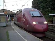 Thalys 4302 am 08.10.05 in Aachen Hbf.