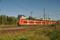 Triebwagen der S-Bahn Hannover verl�sst Lehrte als S3 nach Hannover am 22.09.10.