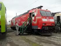 DB 185 142-7 auf dem BW fest in Osnabr�ck am 19.9.10