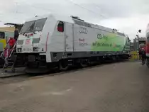 DB 185 389-4 auf dem BW Fest in Osnabr�ck am 19.9.10