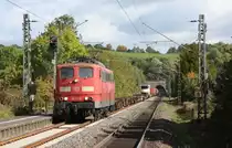 Hier nochmal f�r Marius die 151 157-5 am 25.09.2010 in Eilendorf in besserer Ausf�hrung.