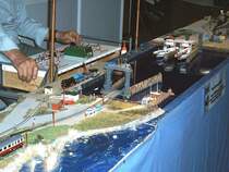 Wittower F�hre in M1:87 auf der Messe in Leipzig 2005. Ein Sahnemodell der Spitzenklasse!