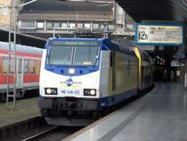 ME 146-03 wartet im Hamburger Hbf auf die abfahrt.
10.10.2005