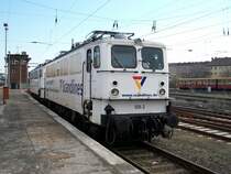 Das einzige Unternehmen in Deutschland was die 109 noch im Schnellzugdienst einsetzt d�rfte wohl die Georgs Verkehrs Gesellschaft sein.Am 03.April 2010 stand die fr�hre 109 013,jetzt unter der Bezeichnung 109-2 und die 109-3,in Berlin Lichtenberg.