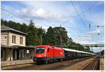 1116.127 mit dem D13262 (Orient Express); Rekawinkel, 18.9.2010.