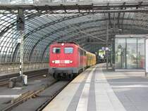 Durchfahrt eines Messzuges am 21.09.2010 am Berliner Hbf