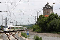 Der ICE-T 415 501-6 in Weimar am 01,07,10