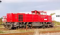 Auf dem Heimweg mu� die Lok 278 005-4 am Stellwerk Rheindahlen West warten bis der Triebwagen aus Dalheim passiert ist um dann ins Pr�fcenter nach Wildenrath fahren zu k�nnen. 6.10.2010