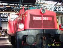 x262 in der Remise Bludenz. (Sommer 2002)