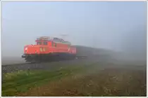 1020.37 der �GEG mit dem �ber den Pyhrn und das Ennstal umgeleiteten 90407 (Ersatzleistung f�r 48407 Linz-Koper) am 4.10.2010 kurz zwischen Kematen und Rohr-Bad Hall aufgenommen.