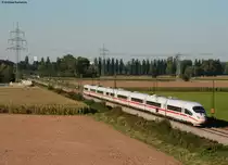 403 024-3  F�rth  als ICE 509 (Dortmund Hbf-Basel SBB) bei Ettlingen 22.9.10
